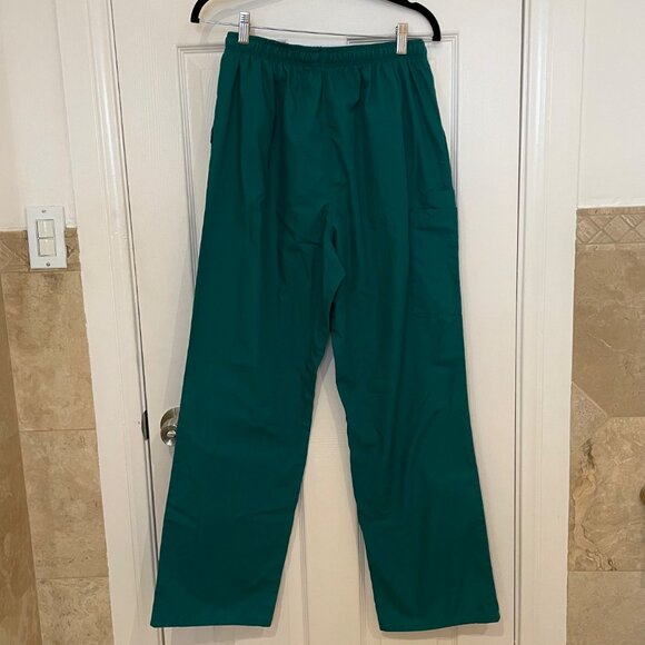 *Scrubs 2 Sets for $9.60* EUC Pandamed Unisex Scrubs Set Hunter Green - Picture 5 of 6